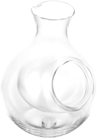 ZUNOXAZ Decanter Vetro Stile Giapponese Per Vini Ghiacciati Elegante e Delicato Contenitore e Dosatore Liquori Per Amanti Del Vino Per Casa Bar Ristorante