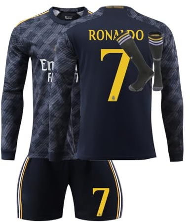 Football Jersey For boys girls 2024 Men Jersey Youth Trainshirts Jersey Football Suit Soccer Jersey Shorts Set Fans Gift (C2, 10-11 Y)