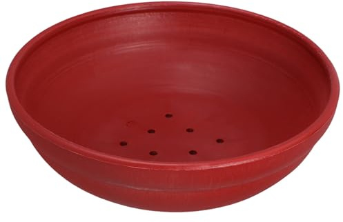 Lurrose Bol de Nidification pour Pigeons en Plastique Sûr, Fond Lisse et Maille Fine, Conçu pour Oiseaux de Compagnie et Débutants