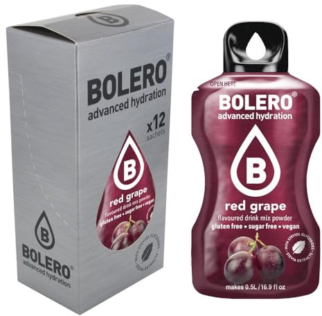 Bolero Sticks 12 x 3 g (12 x 3 g, uva rossa)