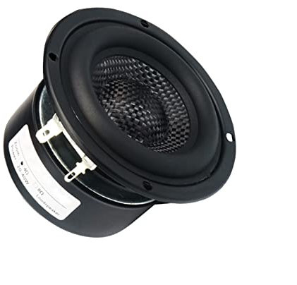 1st 3 tums subwooferhögtalare 4 Ohm 8 Ohm Super Bass Speaker 25W Bashögtalare Lågfrekvent glasfibervävd bassänghögtalare Bil Subwoofer (Storlek: 8Ohm-cirkulär)