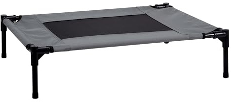 maxxpro Lit pour Chien sur Pieds - Bonne Ventilation - Sac de Transport Inclus - Max 30 kg - Moyen