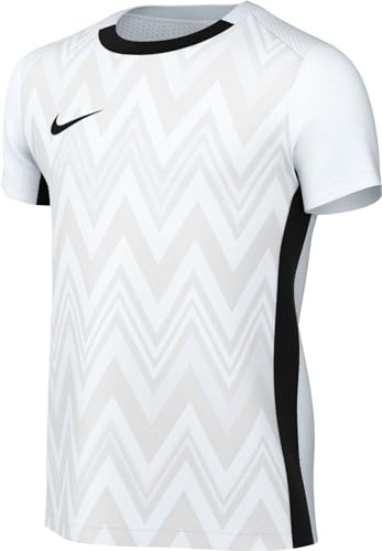 Nike FD7426-100 Maglia Dri-FIT Challenge V T-Shirt Unisex White/Black/Black Tamaño S