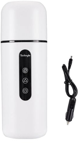 1/2 taza de café térmica – Taza aislada, termo de viaje | Vaso de metal fácil de llevar, hervidores de camping a prueba de fugas, conveniente taza de viaje por carretera, recipiente de bebidas, termo