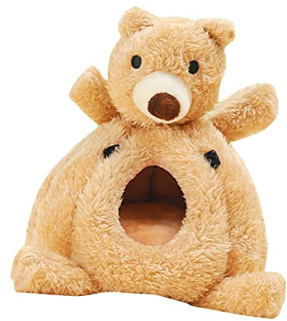 Toyvian Maison Douillette pour Hamster Abri Confortable Coton pour Chinchilla et Petits Animaux Fournitures pour Hamsters et Rongeurs S