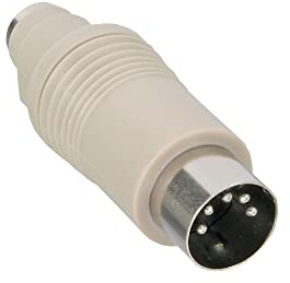 InLine 33949 - Adaptador de teclado de 5 pines DIN macho a PS/2 hembra