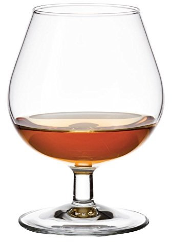 6 x qualità commerciale Brandy Cognac bicchieri 250 ml/Ristorante Bar Pub caso