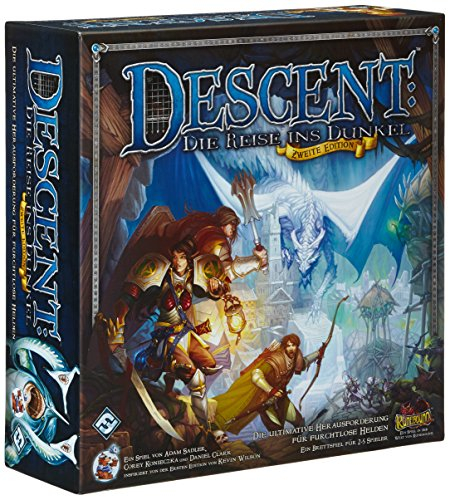 Asmodee HEI0600 - Descent: Die Reise ins Dunkel, 2. Edition
