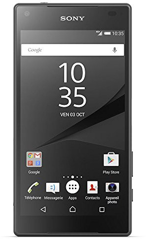 Sony Xperia Z5 Compact - Smartphone libre Android (pantalla 4.6, cámara 23 Mp, 32 GB, 2 GB RAM), color negro