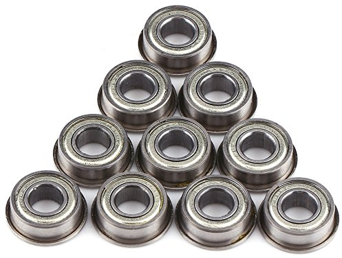 10 Pz F686ZZ Cuscinetti Radiali A Flangia Mini Metallo In Acciaio A Doppio Schermatura Cuscinetti A Sfera Flangiati 6 * 13 * 5mm Cuscinetto Flangiato In Miniatura