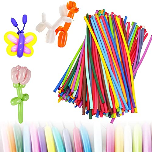 Lange Bunte Ballons, 50 Stück Magische Luftballons, Modeling Balloons Magic, Modellier Luftballons, Magische Latexballons