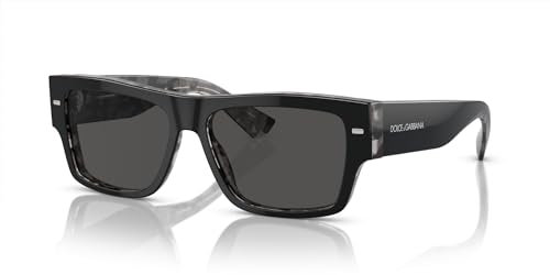 Dolce & Gabbana Herren 0dg4451 Sonnenbrille, Mehrfarbig (Mehrfarbig)