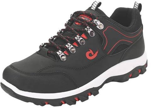 WWricotta Zapatos Deportivos Antideslizantes al Libre para Hombre a la Moda, Zapatillas de Deporte de montañismo con Cordones Zapatillas Hombre Salir Zapatillas Hombre Casual Invierno