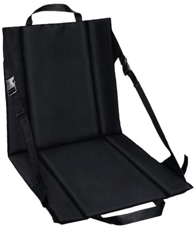 Milageto Cojín de Asiento del Estadio Impermeable con Bolsas: Almohadilla para El Asiento de La Facultad para
