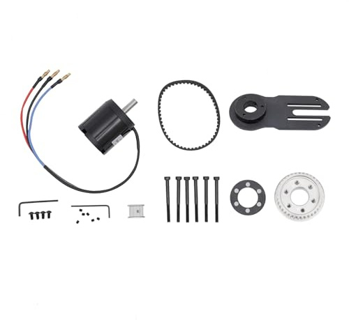 EUAIIPull Longboard Skateboard Trucks Wheels Combo Set 1800W 35km/h Skateboard Rolling Kit para motores sin sensor de la serie 50