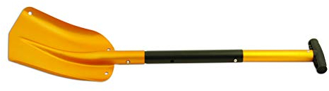 Laser 5702 Snow Shovel - Collapsible,Black,yellow