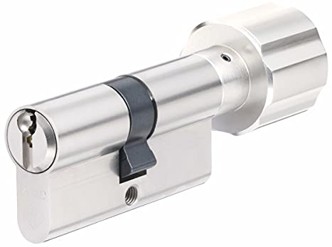 ABUS Vitess 1000 Knaufzylinder 50/45K | Türzylinder Profilzylinder Schließzylinder mit Knauf | Bohrschutz & technischer Kopierschutz | Patentschutz bis 2034 | Inklusive 5 Schlüssel | Sicherungskarte