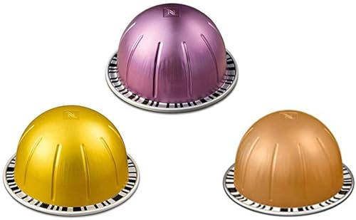 Nespresso Vertuo Fruity Selection Long Expiry Cápsulas de café Melozio Solelio Elvazio 30 cápsulas 3 mangas