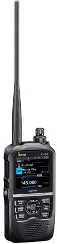 ICOM ID-52E E/R portatile VHF/UHF D-Star IPX7 5W GPS