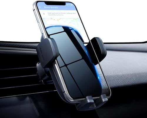 m MU Handyhalterung Lüftung, 360 Grad Drehung Handyhalter Für Luftauslass, Stabiler Autohalterung Handy, Kfz Handyhalterung Für iPhone Samsung und andere Smartphones