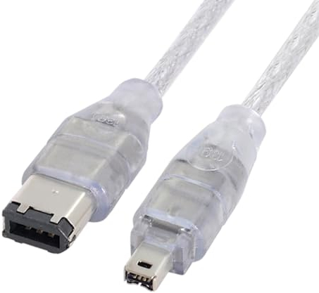 NFHK 1394 6Pin a Firewire 400 IEEE 1394 4 Pin Maschio iLink Cavo Adattatore Cavo per Fotocamera Videocamera