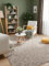 Elle Decoration Rocco - Flachgewebe Teppich, Maschinen Waschbar, Woll Optik, Langlebig & Nachhaltig, Modern, Skandi Look für Wohnzimmer, Esszimmer, Schlafzimmer, Flur - Taupe Multifarben, 80x150cm