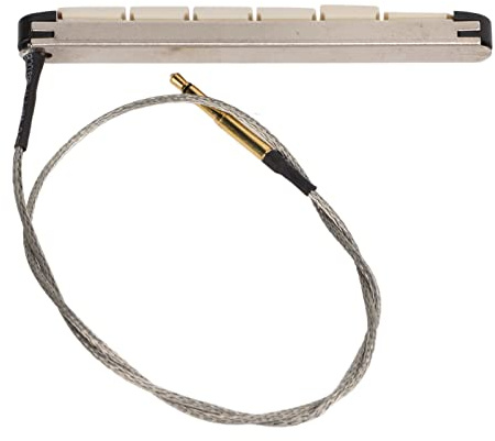 Pick-up de Guitare Pont de Bâton intégré intégré Acoustique Folk Folk Instrument de Remplacement pour Basse Acoustique à 6 Cordes [Joueurs]
