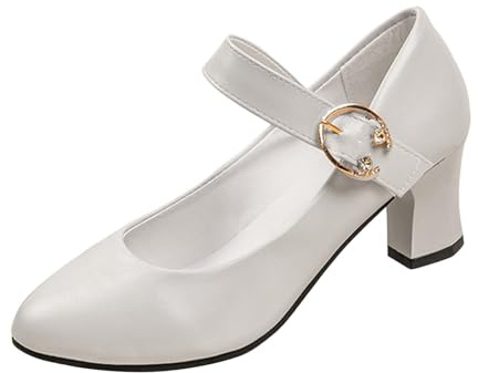 Zapatos elegantes para mujer, zapatos de tirolesa para mujer, zapatos tradicionales con tacón, zapatos de baile gruesos, zapatos de novia, tacón de bloque, bailarinas, elegantes zapatos para tirolesa