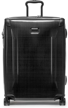 TUMI - Tegra-Lite 4-Rad-Gepäck: Sehr robuster Koffer, flexible Schale, schlank und leicht, erweiterbare Rolltasche für Herren und Damen, Schwarzer Graphit, 19 x 12 x 26 inches, 66 cm (26 Zoll)