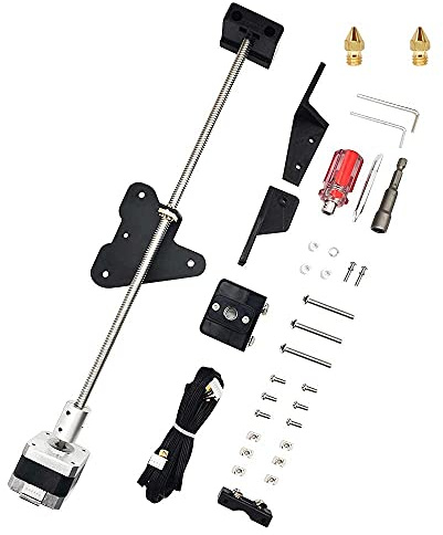 Handspindel dubbel Z-stegmotoruppgraderingssats för 3, 3 Pro, 3 V2, 3D-skrivare