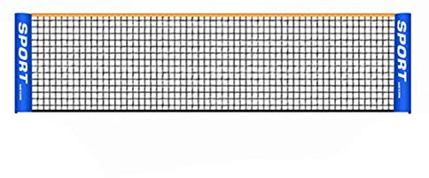Red de tenis portátil, red de bádminton plegable, red de voleibol para piscina, playa, patio, interior y exterior, red de entrenamiento deportivo para niños y adultos, para fútbol, tenis, bádminton,