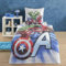 Avengers Bed Linen for Boys and Girls Made of 100% Cotton · Children's Bed Linen 135 x 200 cm 80 x 80 cm in White Blue with Zip and Avengers Motif · With Hulk, Thor, Iron Man and Cpt. America