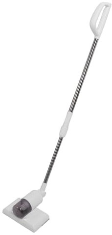 Zisemeil Aspirador de ventana inalámbrico recargable de mano eléctrico limpiador de ventanas herramienta con poste de extensión para ventanas de vidrio, azulejos de piso