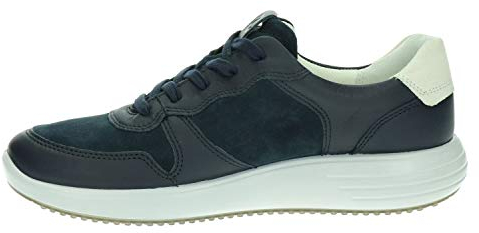 Ecco Herren SOFT7RUNNERM Sneaker, Blau (Night Sky/Navy/Shadow White 51803), 44 EU