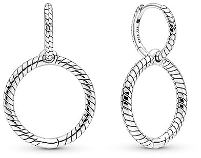 Pendientes Pandora Moments 299562C00 aro doble