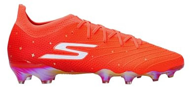 Skechers Mens SKX_01 Diamond Firm Ground Football Boots Red/Gold 8 UK