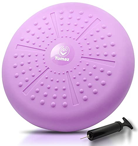 Tumaz Cojines de Equilibrio- mejorar la postura de sentado y También estabilidad Disco de equilibrio para la fisioterapia, alivio del dolor de espalda y fuerza central para todas las edades