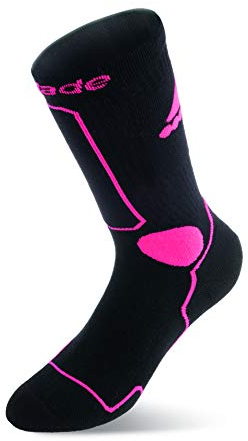 Rollerblade Damen Skate Socken, Black/Pink, S EU