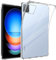 carinacoco Clear Case for Xiaomi Pad 6S Pro 12.4 inch, Ultra Transparent Soft TPU Protective Cover, Lightweight Flexible Silicone Shockproof Rugged Back Cover for Xiaomi Pad 6S Pro