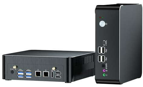 Mavsloly Mini PC with Core i9-9880H (8C/16T, upto 4.80GHz), 64GB DDR4 RAM, 1T NVME SSD Desktop Computer, 4K@60Hz, 2*HDMI, 1*DP, Triple Display, 1* Type-C, Dual LAN, Wi-Fi 6E, Windows 11 Pro(TPM2.0)