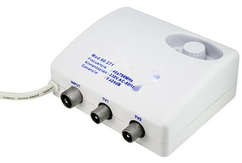 Antennförstärkare 40 MHz-690 MHz förbättrar signalen från dina enheter, vilket säkerställer stabila anslutningar av hög kvalitet över ett brett frekvensområde, perfekt för hem och kontor.