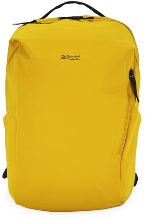 Deflecto 18L Anti-Theft Water-Resistant Laptop Backpack 15.6 - Secure Hidden Pockets, High Visibility Commuter Rucksack for Travel, School & Work - Men's & Women's