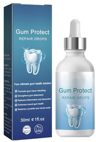 KOAHDE Gocce per la Crescita delle Gengive,Collutorio Naturale per l'Igiene Orale,30ML,1PC,Gel per la Rigenerazione delle Gengive