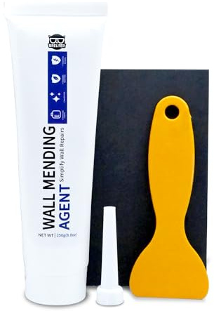 Breliter Drywall Repair Kit - 8.8oz Wall Repair Paste Tube, White