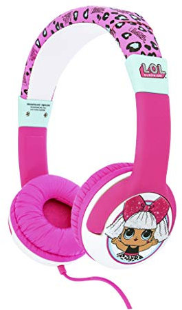 OTL Technlogies LOL Surprise My Diva Junior Auriculares, con Cable, para niños (Producto con Licencia Oficial)