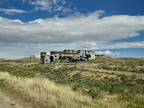 Historic Pictoric Photo- The Reliance Tipple in Sweetwater County, North of Rock Springs, one of Two Coal tipples, Sorting Stations associated with Coal Production at Reliance, Wyoming 1 30in x 24in