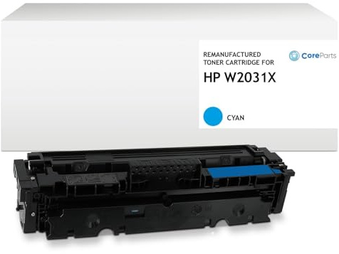 CoreParts Lasertoner for HP Cyan Pages: 6000 DIN 33870-2, QI-W2031X