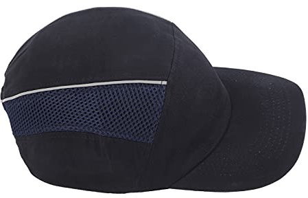 Hard Hat, Baseball Bump Cap Impact Resistant Lightweight Breathable Hard Hat Head Hard Hat Cap Hard Hats for Women with Reflective Strip for Men Women