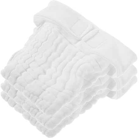 Yardwe Lot De 3 Couches Lavables En Coton Pour -nés, Taille Small 5-10 Kg, Couches Pour Bébé Unisexes, Absorbantes Et Réutilisables, Adaptées Aux Voyages