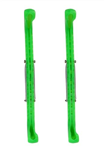 Changor Protectores de Cuchillas para Patines de Hockey sobre Hielo, Cubiertas Duraderas con Resorte para Proteger Las Cuchillas, Ideales para Patines de Hockey o de Patinaje Artístico (#4)